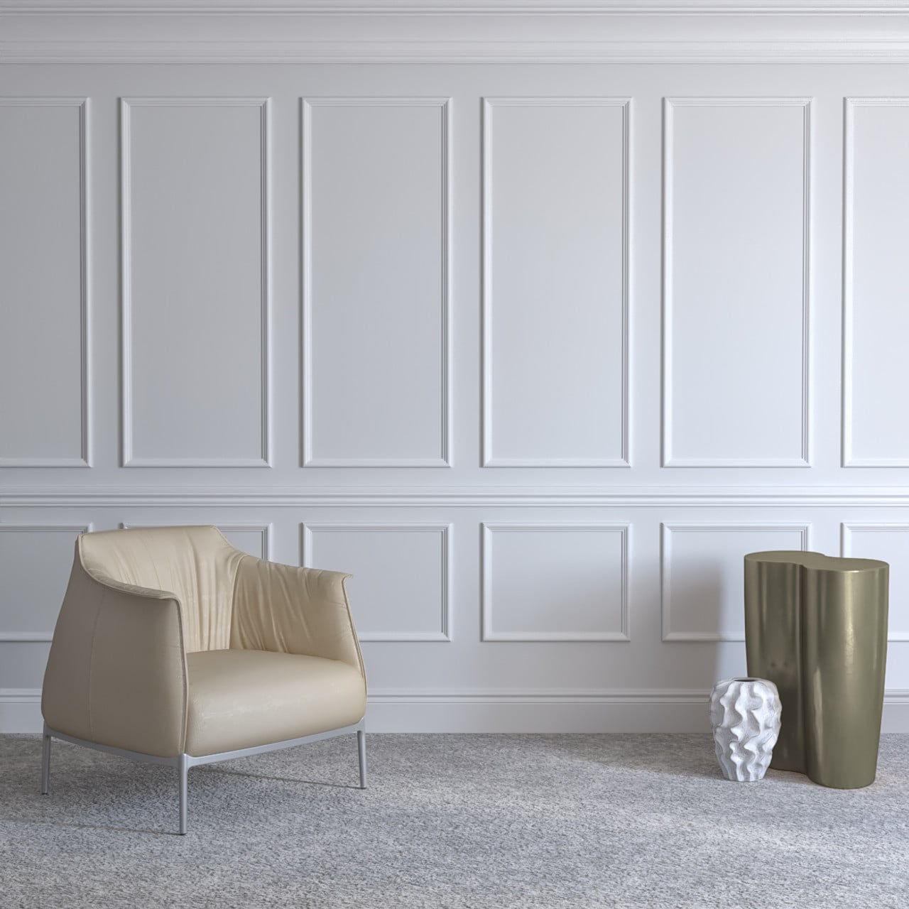 Modern wall panelling installation in Cork home